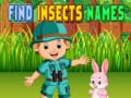 游戏Find Insects Names