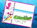 游戏Sea Creatures Coloring Book