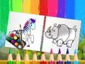 游戏Funny Animals Coloring Book