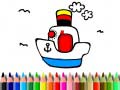 游戏Back to School: Boat Coloring