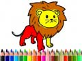 游戏Back To School: Lion Coloring Book
