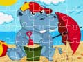 游戏Hippo Jigsaw