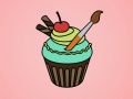 游戏Yummy Cupcake Coloring
