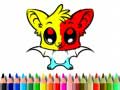 游戏Cute Bat Coloring Book