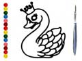 游戏Back To School: Swan Coloring Book