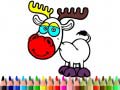 游戏Back to School: Deer Coloring Book