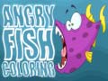 游戏Angry Fish Coloring 