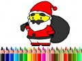 游戏Back To School: Santa Claus Coloring