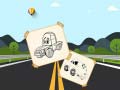 游戏Funny Cars For Kids Coloring