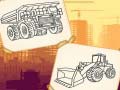 游戏Construction Trucks Coloring