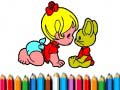 游戏Back To School: Aby Girl Coloring