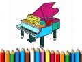游戏Back To School: Piano Coloring Book