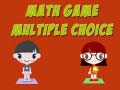 游戏Math Game Multiple Choice
