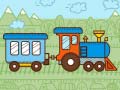 游戏Trains For Kids Coloring