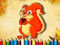 游戏Squirrel Coloring Book