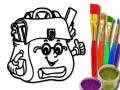 游戏Back To School: School Bag Coloring Book