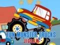 游戏Fun Monster Trucks Jigsaw