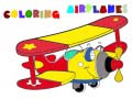 游戏Coloring Book Airplane