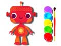 游戏Back to School: Robot Coloring Book
