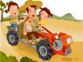 游戏Cartoon Tractor Puzzle