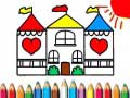 游戏Doll House Coloring Book