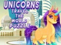 游戏Unicorns Travel The World Puzzle