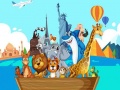 游戏Crazy Friends Travel The World Puzzle