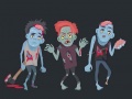 游戏Zombies and Skeletons Coloring