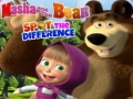 游戏Masha and the Bear Spot The difference