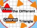 游戏Press The Different Colored Triangle