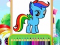 游戏Wonder Pony Coloring