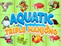 游戏Aquatic triple mahjong