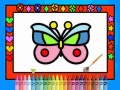 游戏Color and Decorate Butterflies