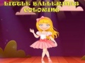 游戏Little Ballerinas Coloring