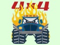 游戏Monster Trucks Coloring Pages