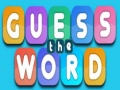 游戏Guess The Word