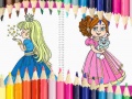 游戏Beautiful Princess Coloring Book