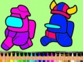 游戏Among Us Coloring Book