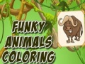 游戏Funky Animals Coloring