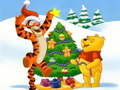 游戏Winnie the Pooh Christmas Jigsaw Puzzle
