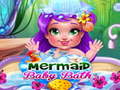 游戏Mermaid Baby Bath