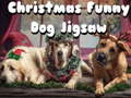 游戏Christmas Funny Dog Jigsaw