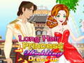 游戏Long Hair Princess Wedding Dress up