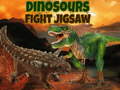 游戏Dinosaurs Fight Jigsaw