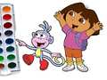 游戏Dora The Explorer Coloring Book