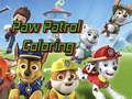 游戏Paw Patrol Coloring