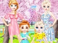 游戏Frozen Family Flower Picnic