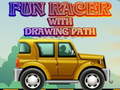 游戏Fun racer with Drawing path