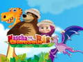 游戏Masha and The Bear dinosaur