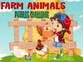 游戏Farm Animals Puzzles Challenge